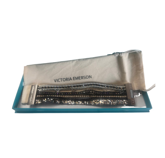 Victoria Emerson Multi-Strand Sparkle Wrap Bracelet